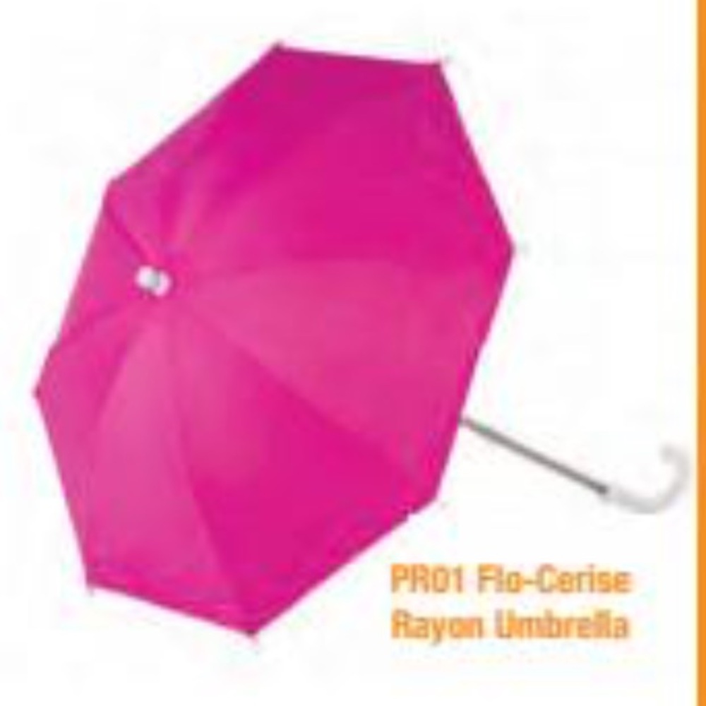 Costume Gallery PR01 Cerise Pink Umbrella Canopy Dance Costume Accessory